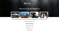 Desktop Screenshot of mi-car.co.uk